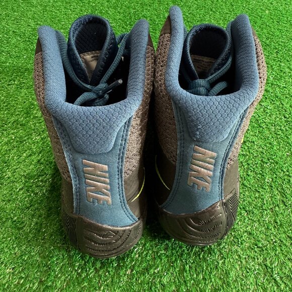 Nike Tawa Mens Boxing Wrestling Shoes Gray Blue CI2952-004 VNDS Size 9 main image 5